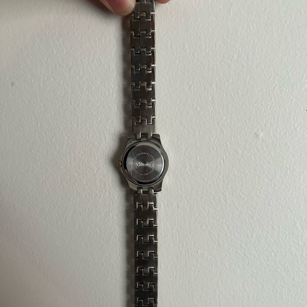 Hamlin Black Gold and Silver Watch - Picture 3 of 6